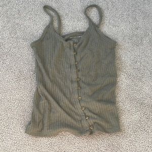 American eagle green tank top